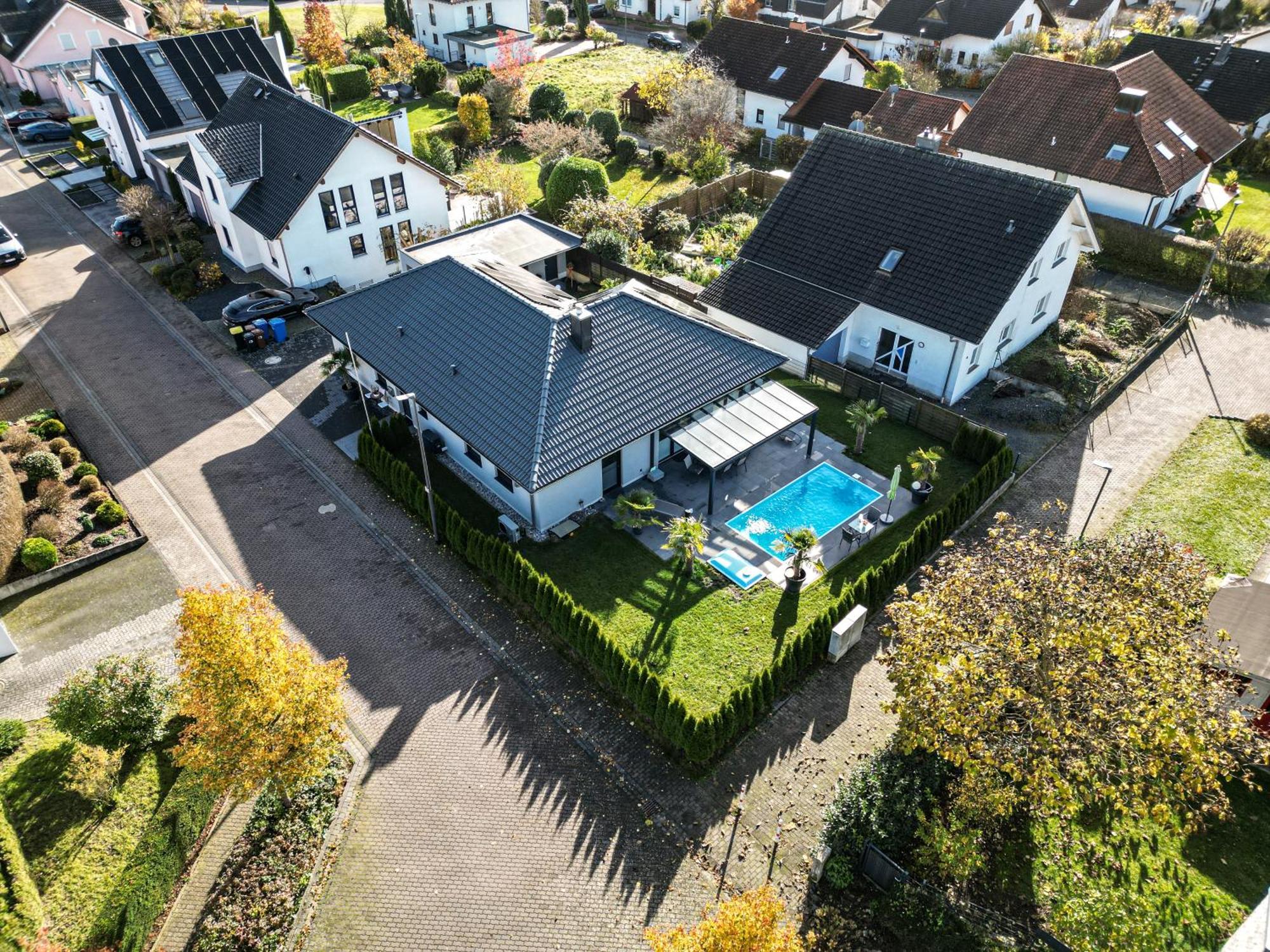Grosszuegige Unterkunft Mit Terrasse Oberbrechen Exterior foto